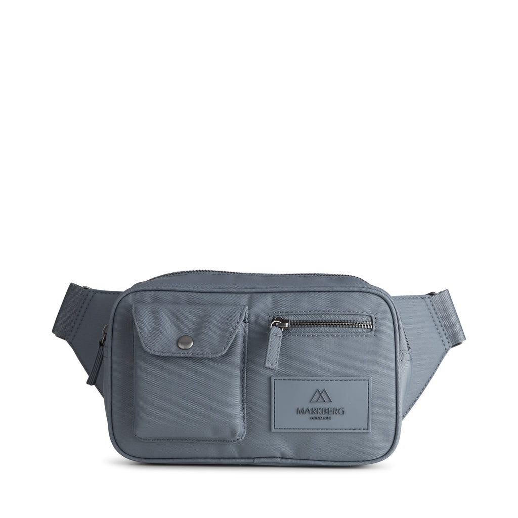 DarlaMBG Bum Bag, Monochrome, Recycled, Dusty Blue