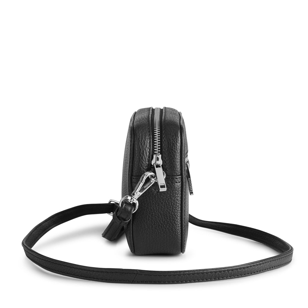 EleaMBG, Crossbody, Grain, Black