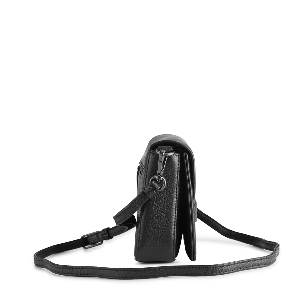 Vanya, Crossbody, Grain, Black