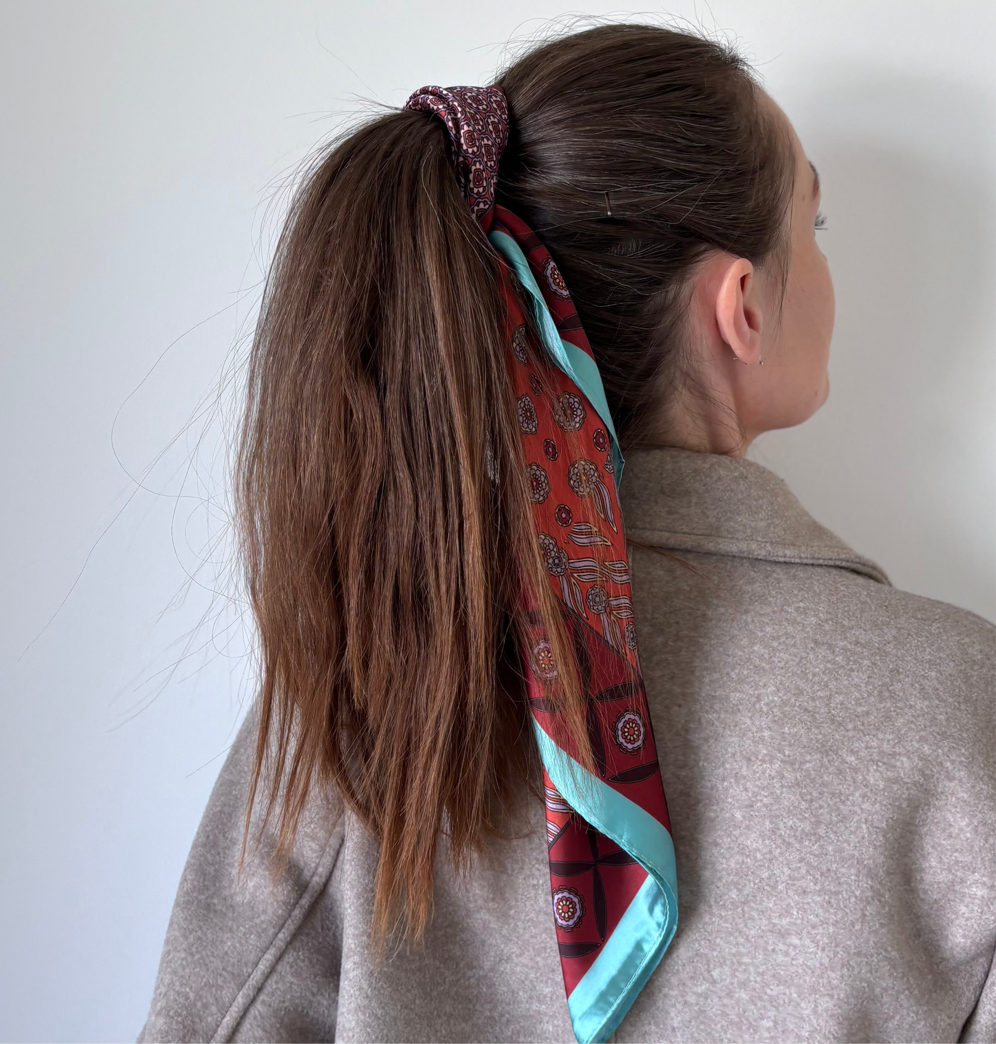 Angela Multi Scarf (Turquoise)