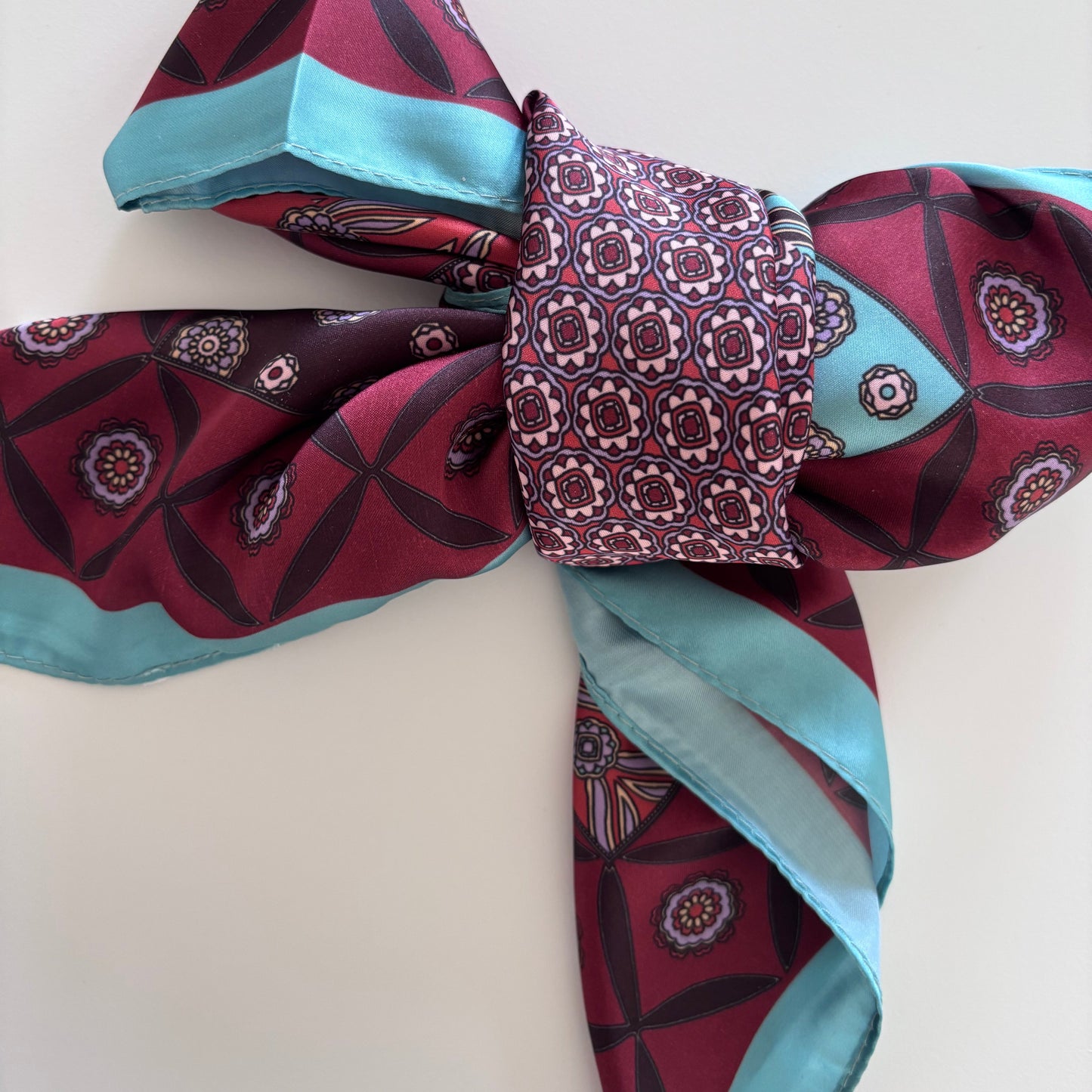 Angela Multi Scarf (Turquoise)