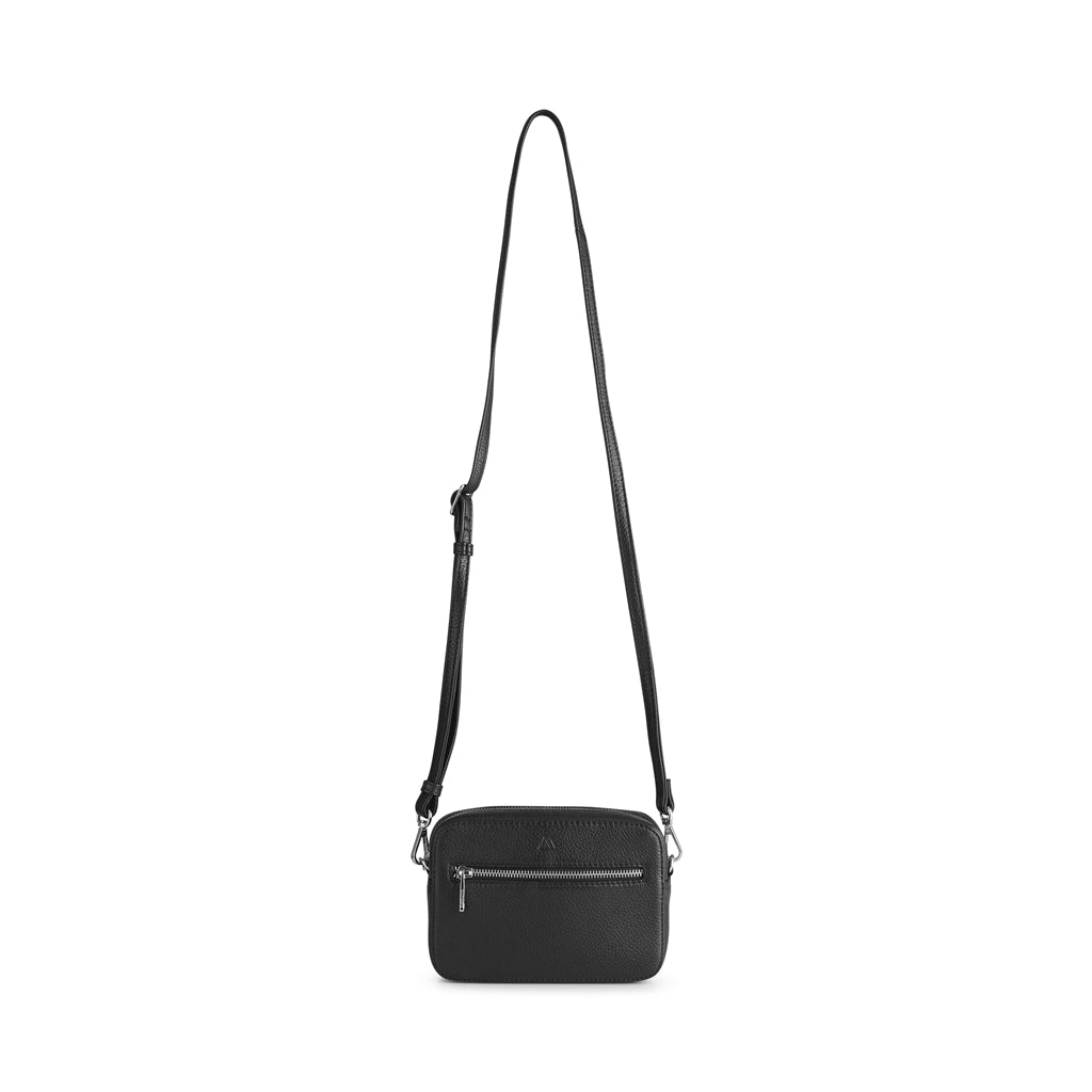 EleaMBG, Crossbody, Grain, Black