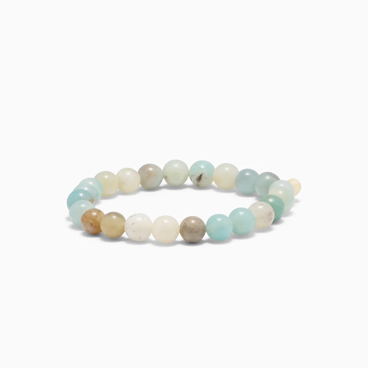 Amazonit - Krystal armbånd - 8 mm