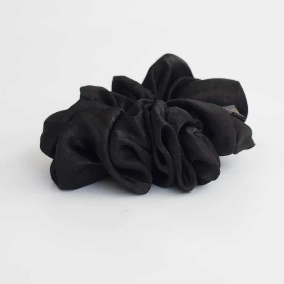 Bella MEGA Scrunchie i Sort