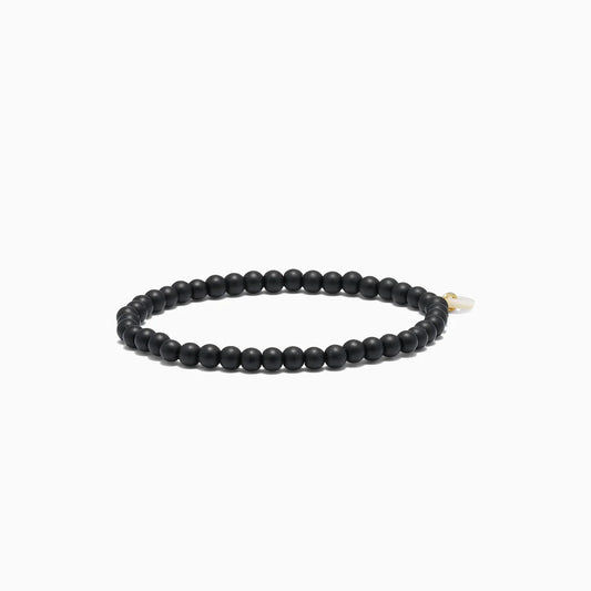 Blackstone - Krystal armbånd - 4 mm