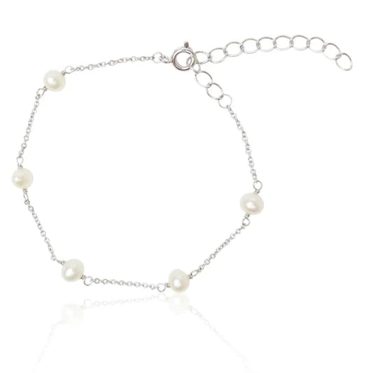 Clara - armbånd - sølv