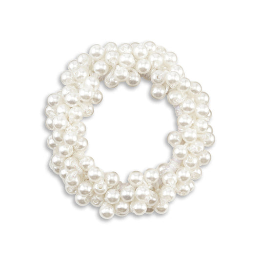 Classic Pearl Elastic (White)