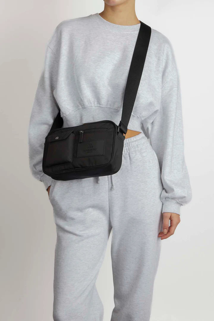 DarlaMBG Crossbody, Monochrome, Recycled, Black