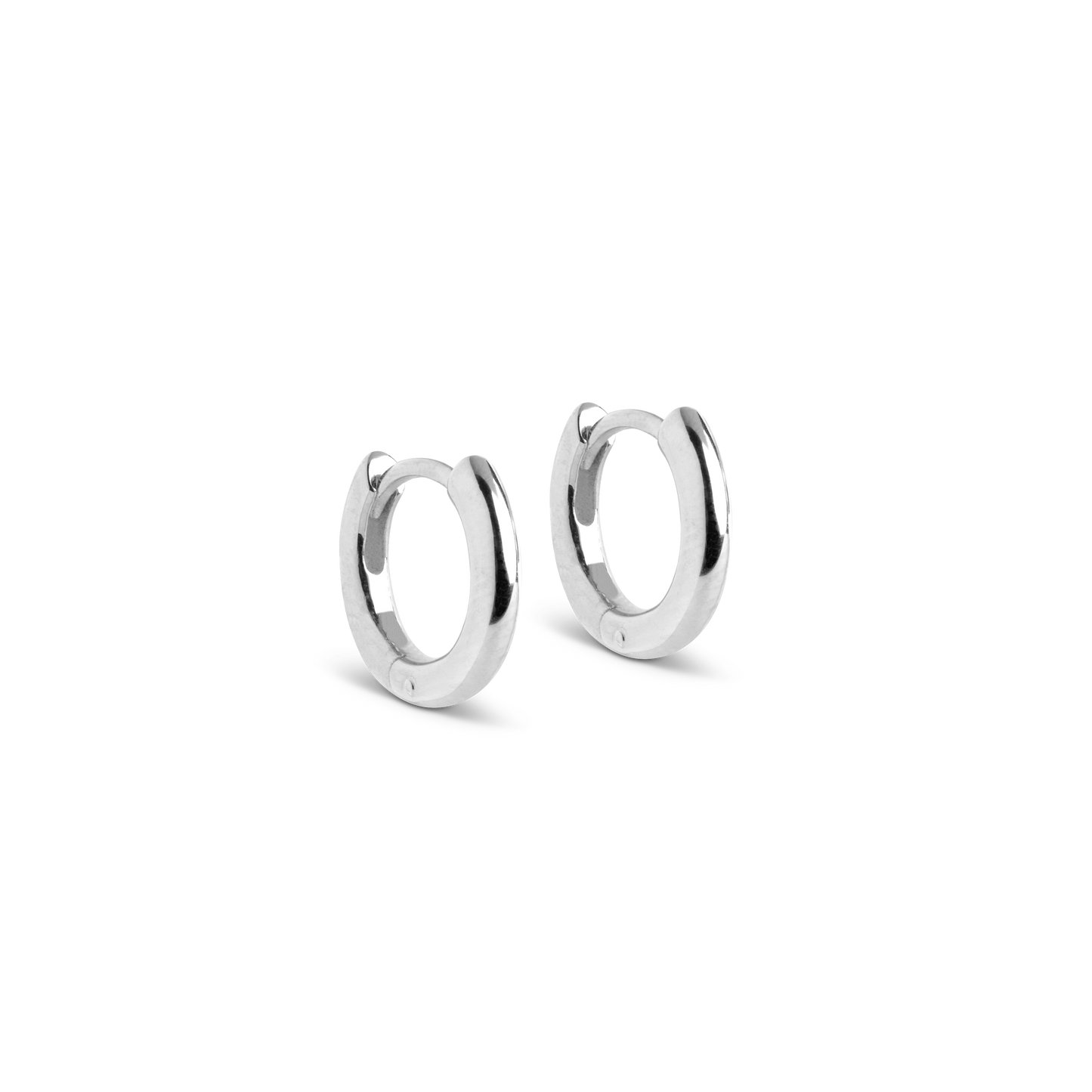 Enamel Copenhagen Chunky Classic Hoops Sølv Villenoa
