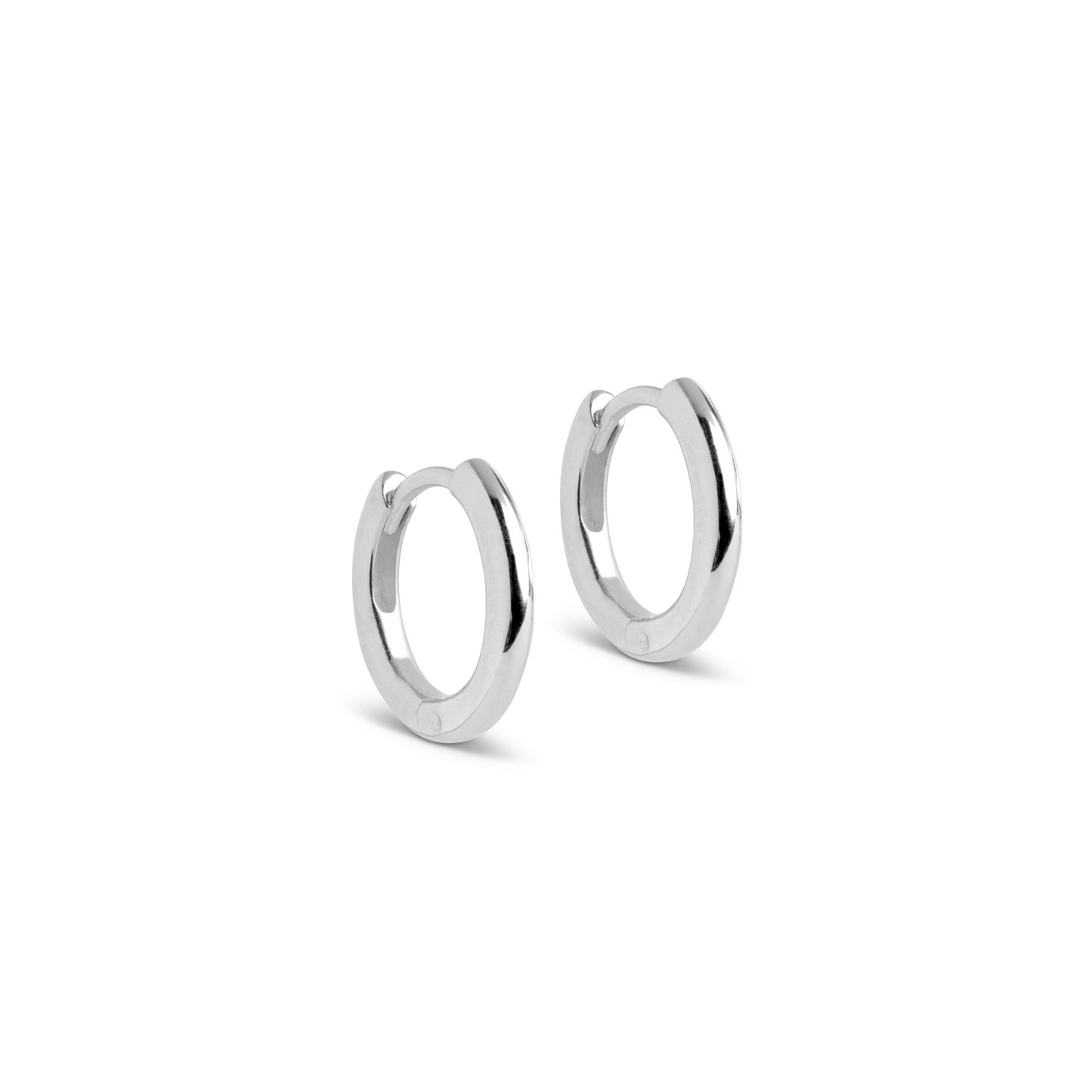Enamel Copenhagen Chunky Classic Hoops Sølv Villenoa