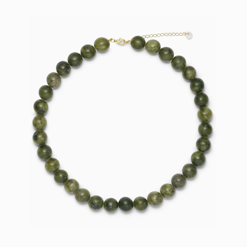 Faro Southern Jade - Krystal halskæde