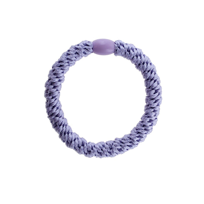 Flettet hårelastik (Lavendel lilla)