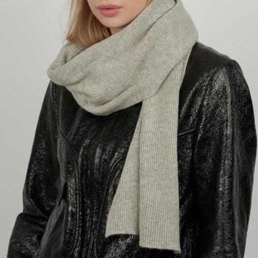 Frede Soft Scarf - Light Grey