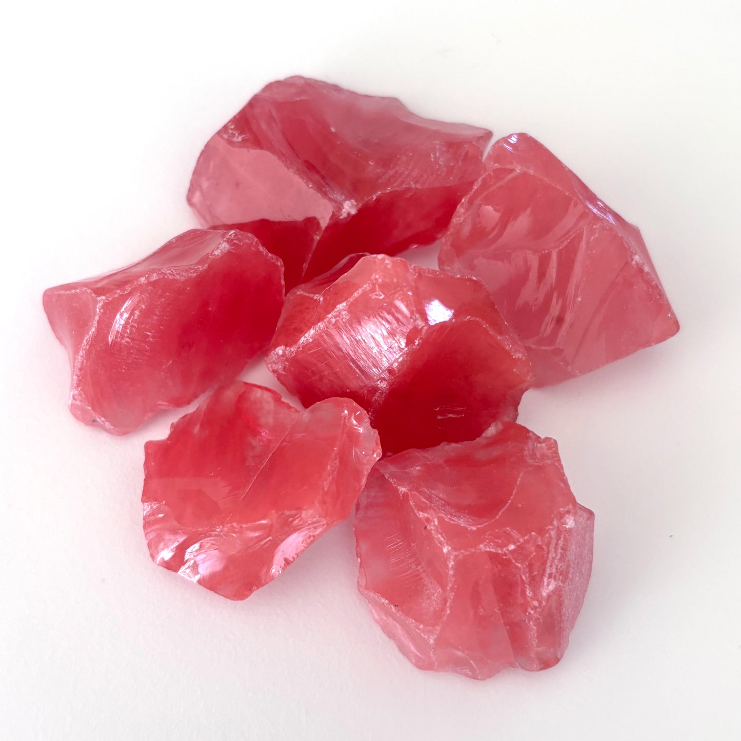 Cherry Quartz, rå krystal