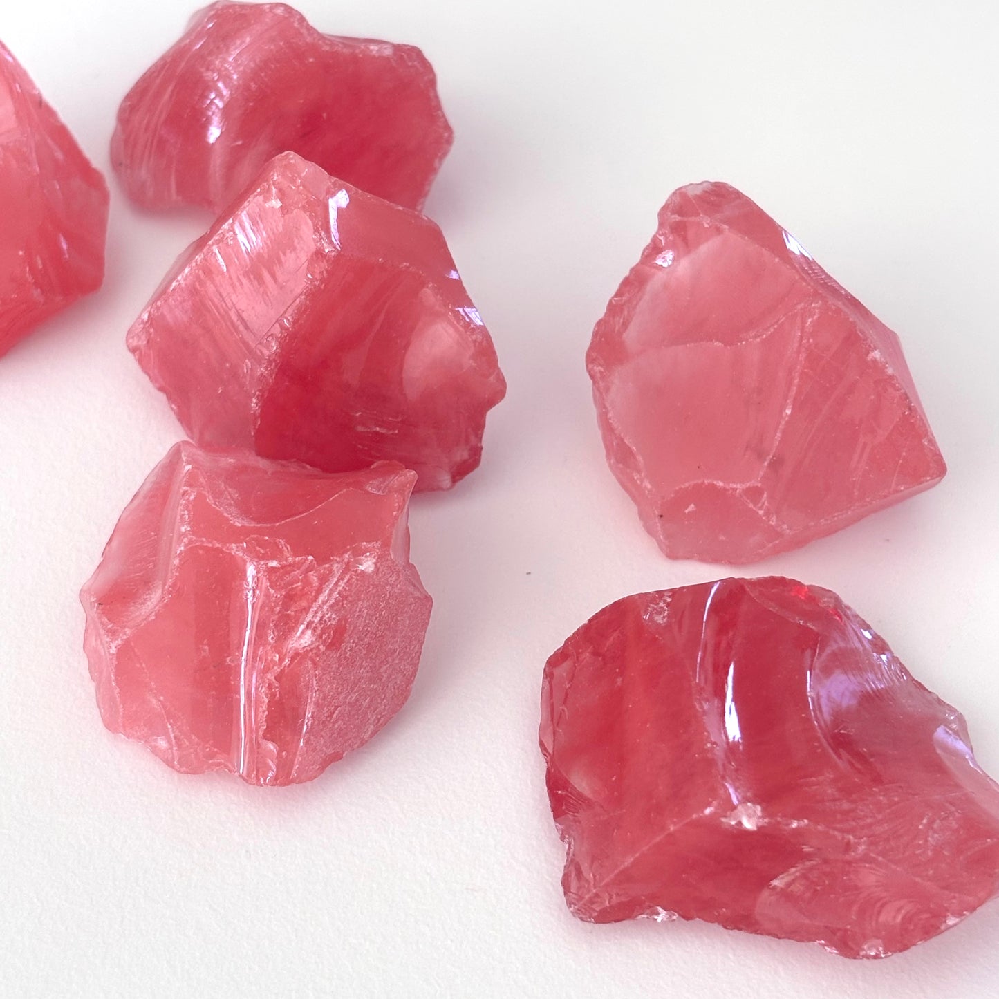 Cherry Quartz, rå krystal
