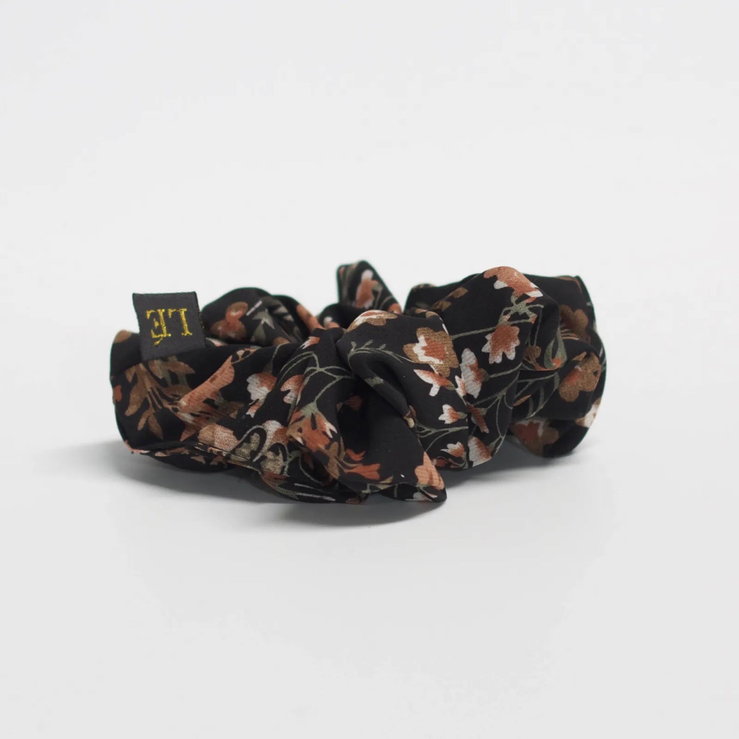Irina Scrunchie i sort