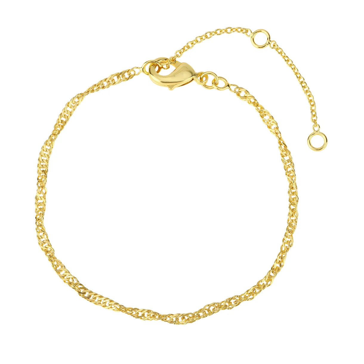Lena - armbånd - forgyldt
