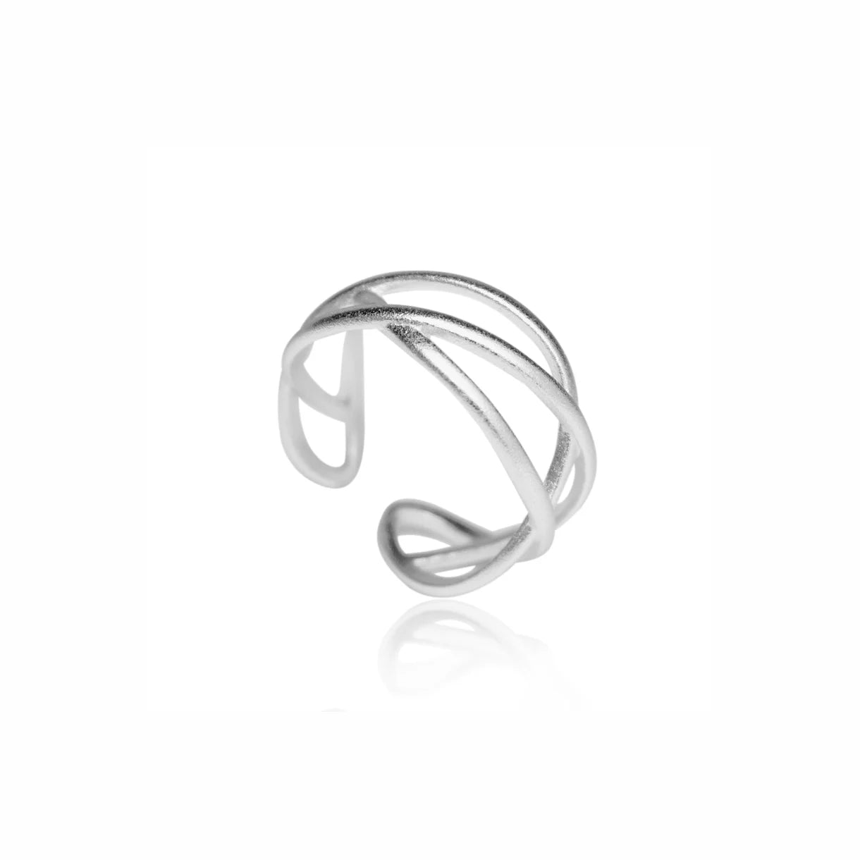 Malia - ring - forsølvet