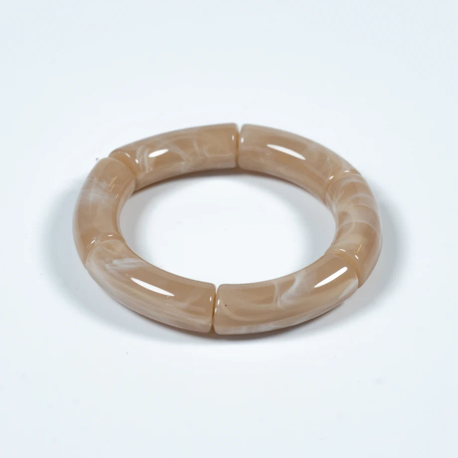 Margrethe armbånd (Nude) 10 mm