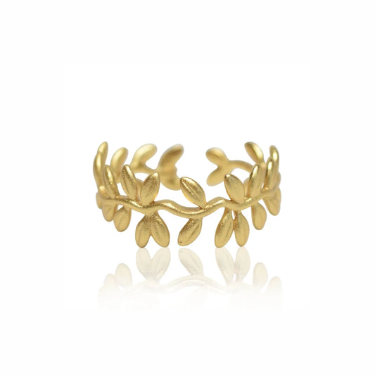 Melissa - ring - forgyldt
