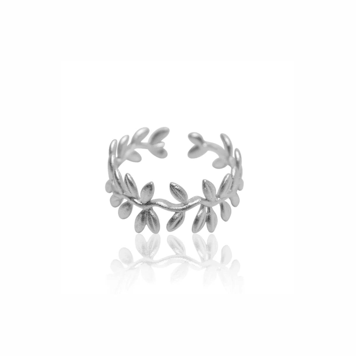 Melissa - ring - forsølvet