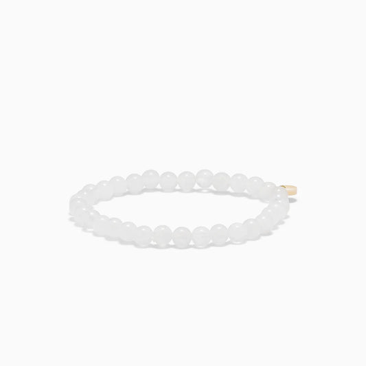Moonstone - Krystal armbånd - 6 mm