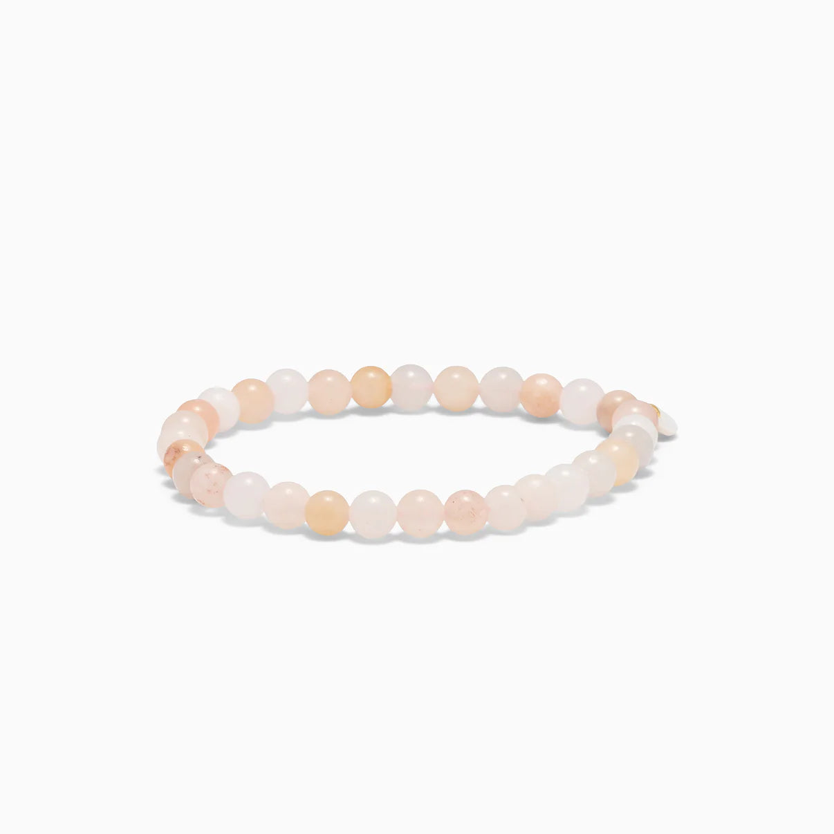 Rosa Jade - Krystal armbånd - 6 mm