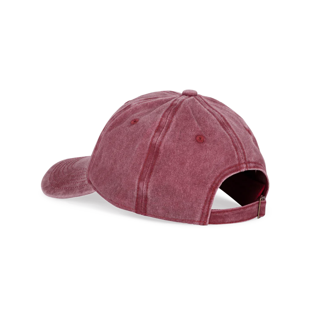 Everyday Cap, Washed Bordeaux