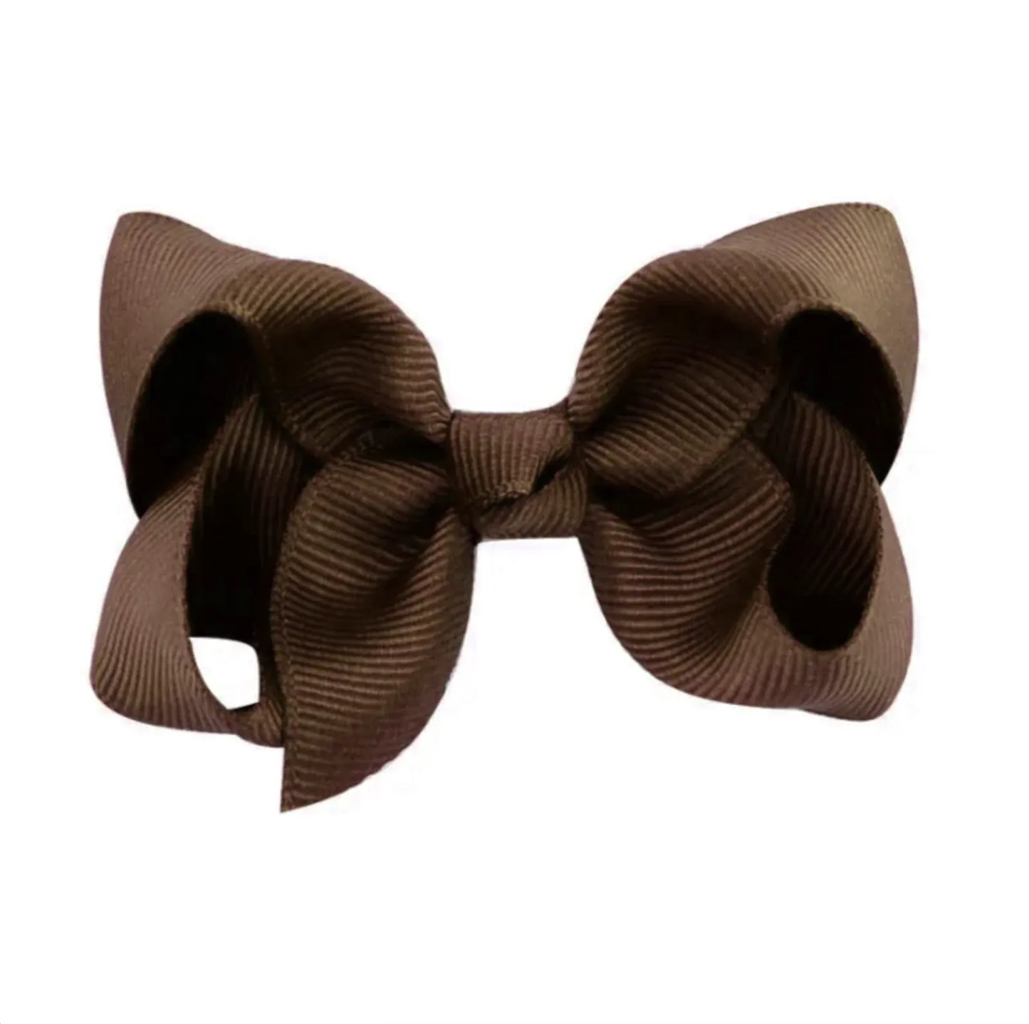 Satin Sløjfe i Latte Turftan 10 cm