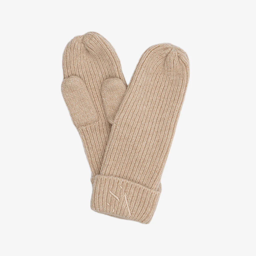 Signe Mittens - Cream