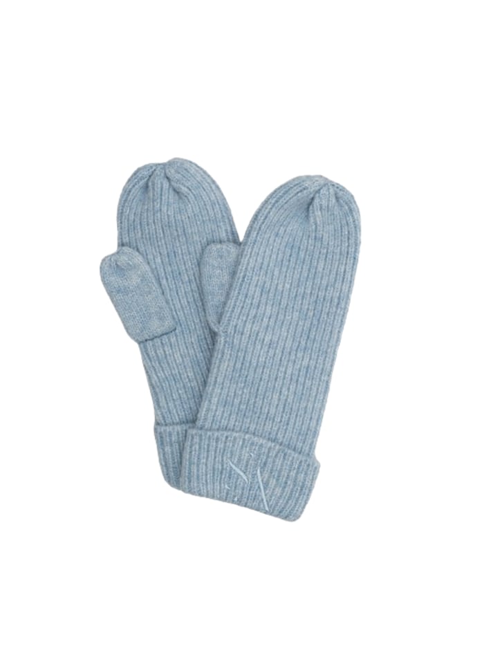 Signe Mittens - Light Blue