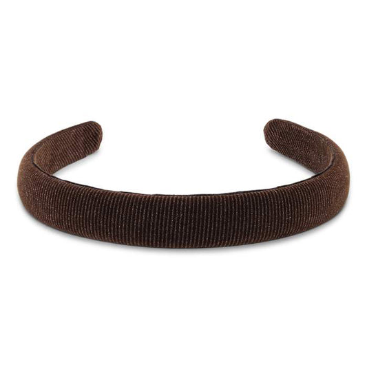 Velvet Headband - Chocolate shimmer