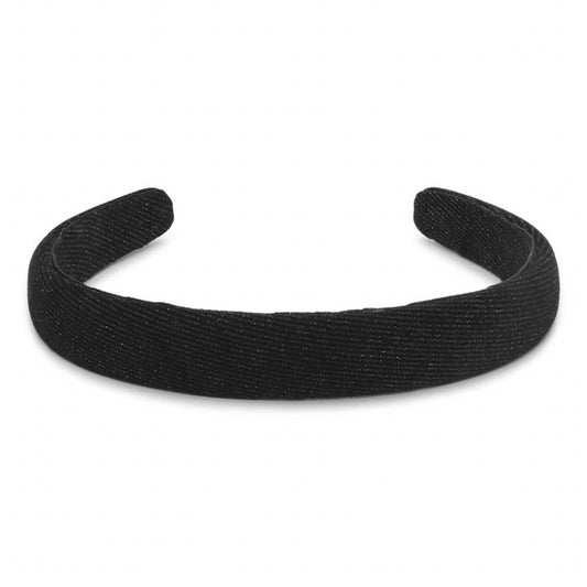 Velvet Headband - Black shimmer