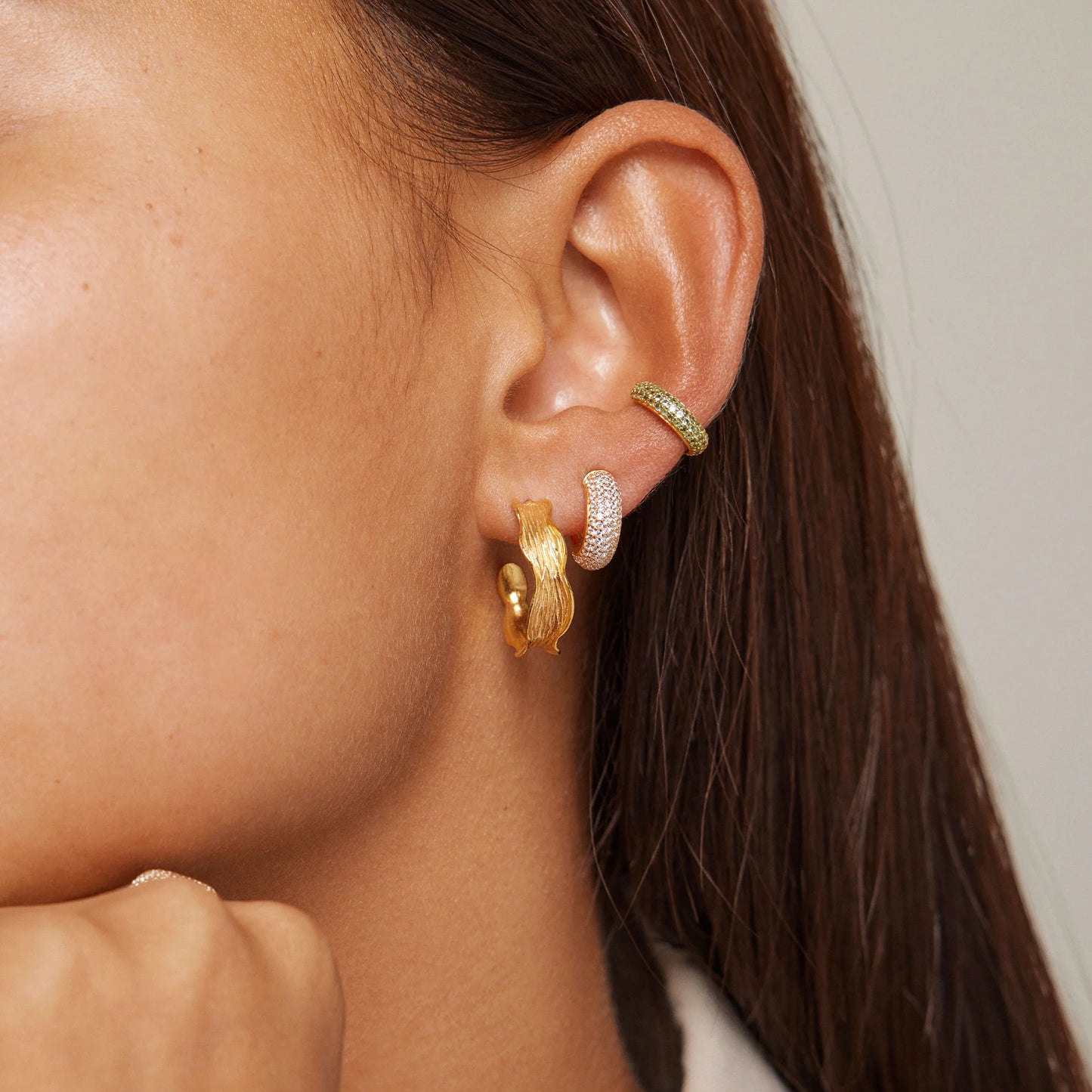 Enamel Copenhagen Ane Small Hoops Villenoa