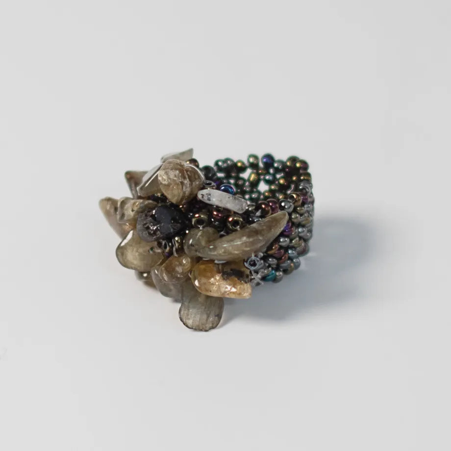 Lucky - ring (Labradorit natursten)