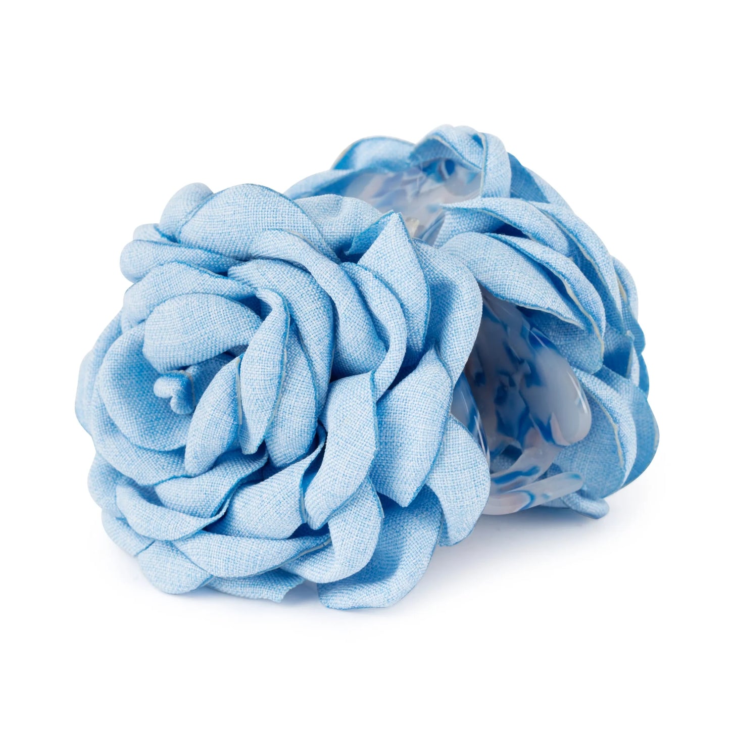 Rosa Hair Claw - Light Blue