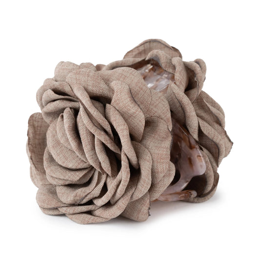 Rosa Hair Claw - Taupe