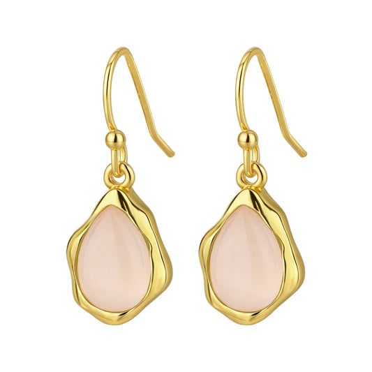 Amanda - øreringe - forgyldt