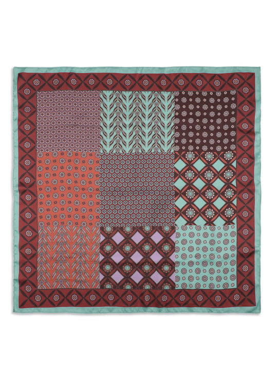 Angela Multi Scarf (Turquoise)