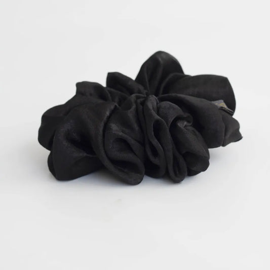 Bella MEGA Scrunchie i Sort