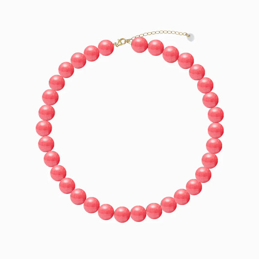Faro Redstone Quartz - Krystal halskæde