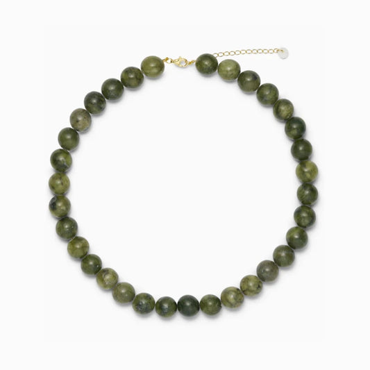 Faro Southern Jade - Krystal halskæde