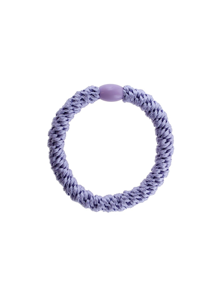 Flettet hårelastik (Lavendel lilla)