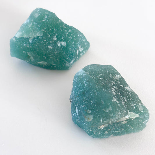 Grøn Quartz, rå krystal