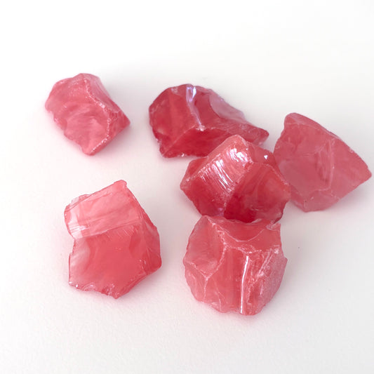 Cherry Quartz, rå krystal
