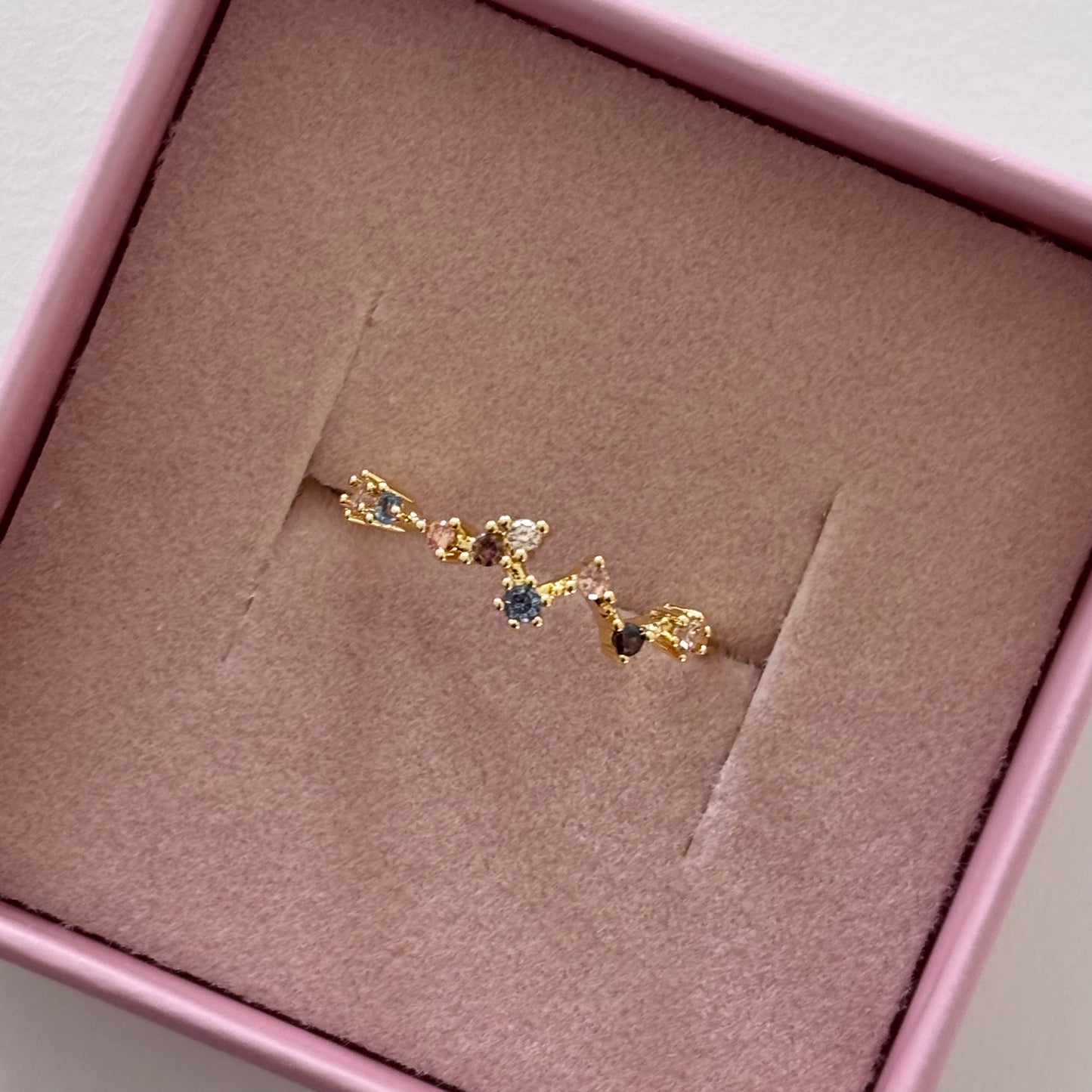 Grace - ring - forgyldt