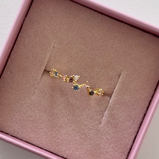 Grace - ring - forgyldt
