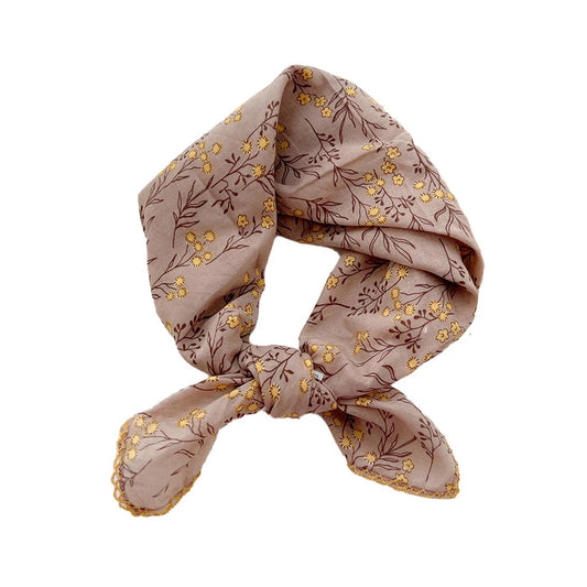 Iduna Tørklæde, Taupe/Karry