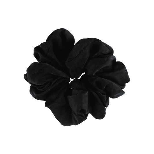Isabella Scrunchie i Sort