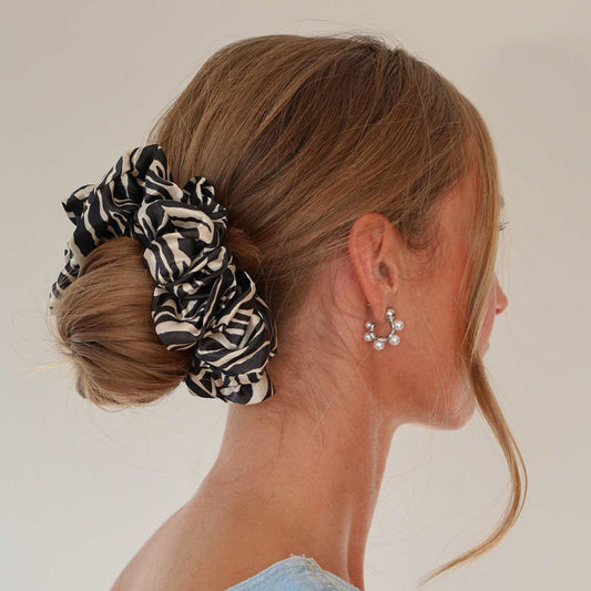 Isabella Scrunchie i Zebra